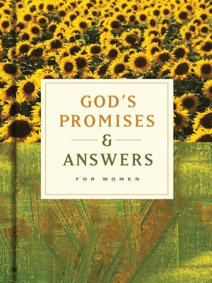 cover image of God's Promises and Answers for Women